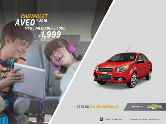 Chevrolet lanzó sus promociones con mensualidades especiales. Foto: Chevrolet