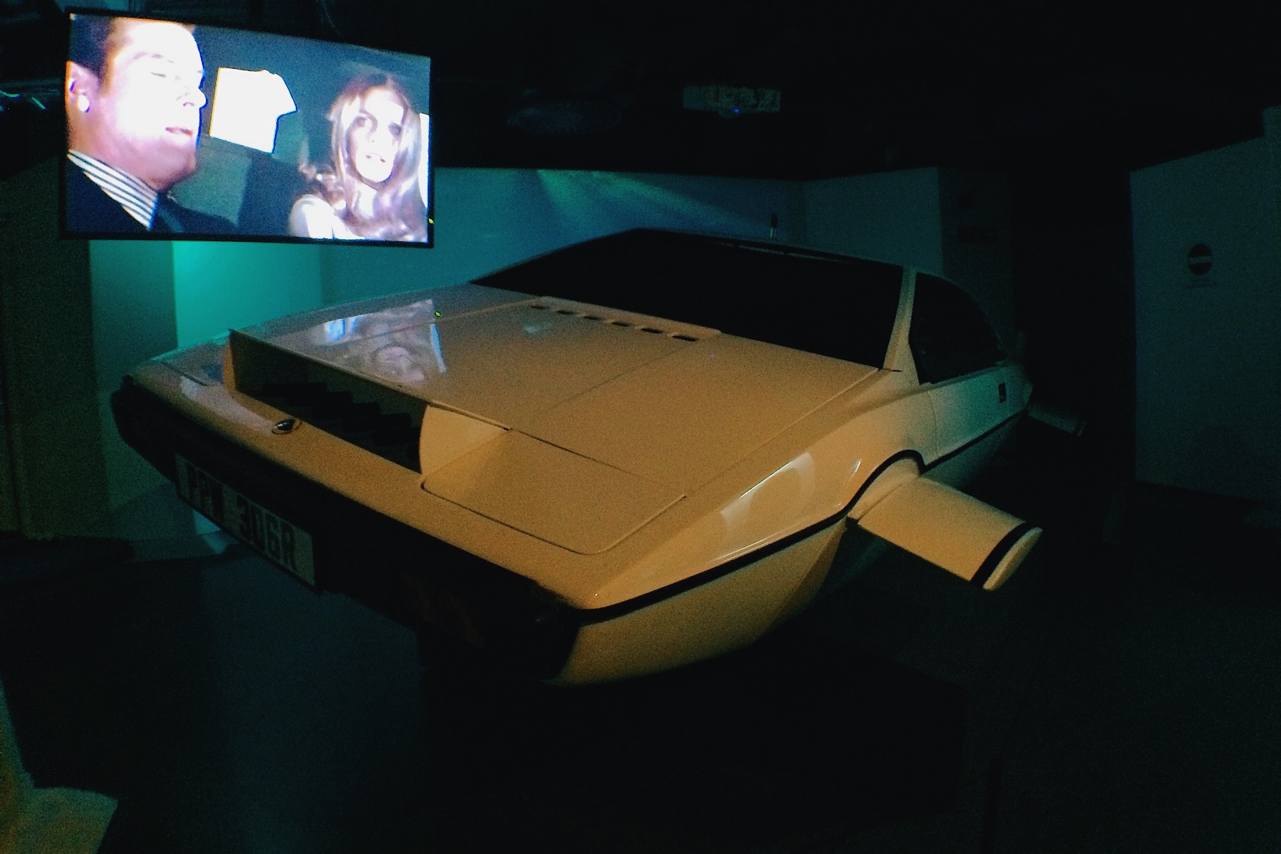 Lotus Espirit S1: El legendario auto subacuático que Roger Moore manejó en "The Spy Who Loved Me" (1977). Foto: Marco Gómez