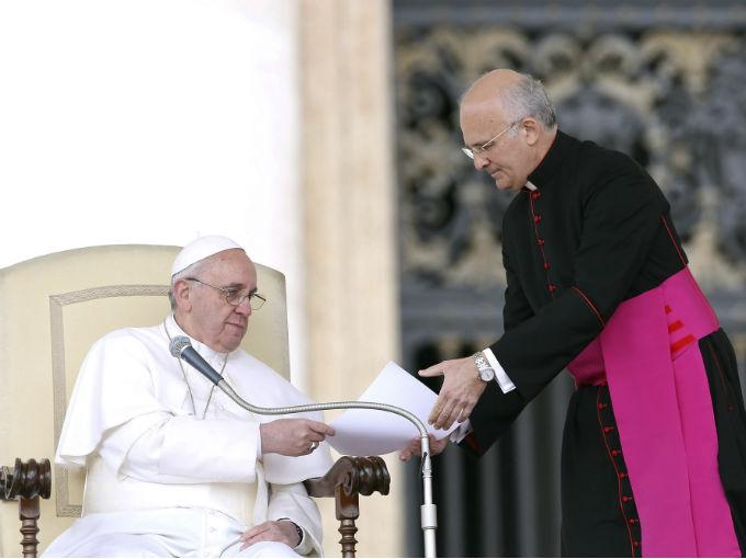 Alfred Xuereb mantendrá al Papa informado sobre el trabajo de las comisiones. Foto: Getty